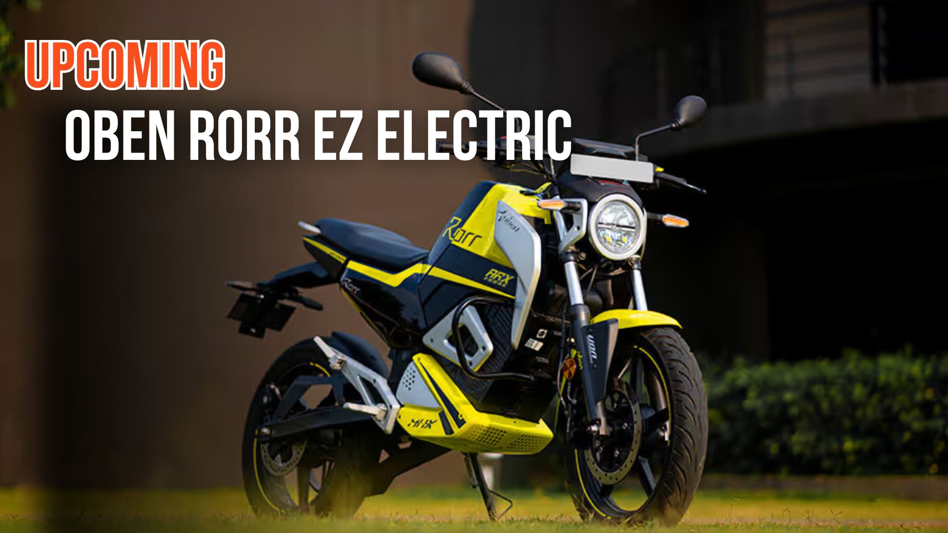 2025 Oben Rorr EZ Electric Bike Launched in India: Price, Range & Features