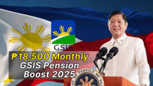 ₱18,500 Monthly GSIS Pension Boost 2025